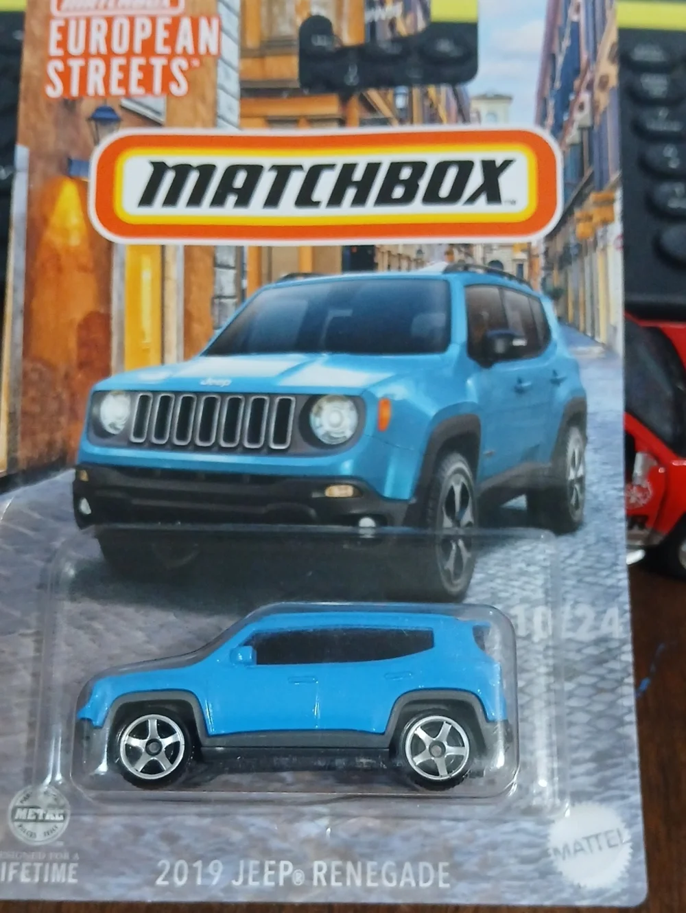 Matchbox 2019 Jeep Renegade Toy Car - Blue